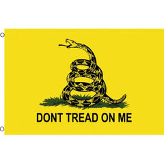 Gadsden Flag - Nylon Outdoor Made in USA Dont Tread on Me.