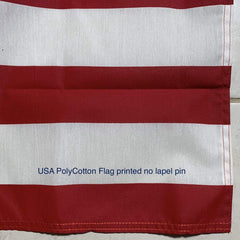 3x5 American Flag poly-cotton Made in USA.