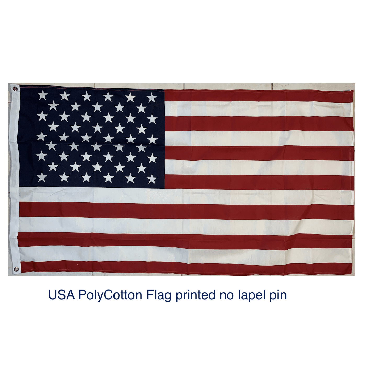 Free shipping to USA on orders over $69. American Flag - Best Value.  Brilliant Economical USA Flag Made in the USA created with grommets. Our  best buy in USA Made American Flags.
