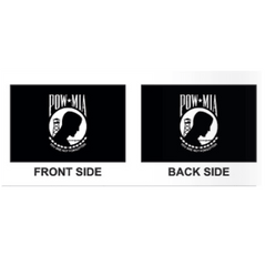 POW MIA Flag - Poly-Max Outdoor Commercial (Made in America).