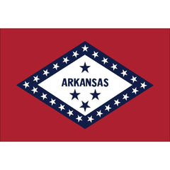 Arkansas State Flag Nylon Outdoor Made in USA.