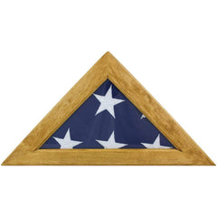 Premium Memorial Flag Case for Funeral and Casket Flags.
