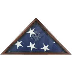 Premium Memorial Flag Case for Funeral and Casket Flags.