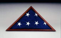 Memorial Flag Case for Funeral and Casket Flags.
