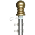 Aluminum Anti-Furl Rotating Poles for Flags 6ft and 5ft poles 1
