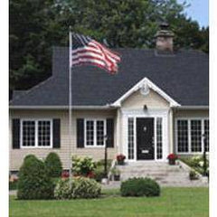 Colonial Sectional Flag Pole Kit - 18 ft Aluminum Made in America.