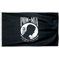 POW MIA Flag - Outdoor - 5' x 8' Poly-Max Flag (USA Made).
