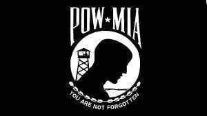 POW/MIA Flag - Prisoner of War, Missing in Action Flag 3 X 5 ft. Standard Single.