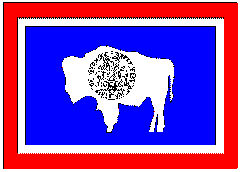 State of Wyoming Flag 3 X 5 ft. Standard.