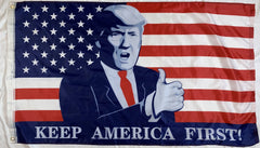 Trump USA Keep America First Flag -3x5 ft Nylon.