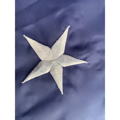 American Flag Nylon Embroidered - Made in USA.