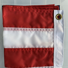 American Flag Nylon Embroidered - Made in USA.