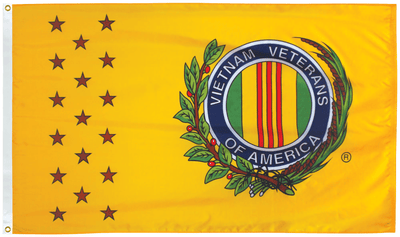 Vietnam Veterans of America Flag 3x5 ft Economical.