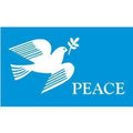 World Peace - Peace Dove Flag Made in USA