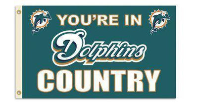 Miami Dolphins NFL Football Team Flag 3 x 5 ft.