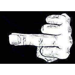 Middle Finger Flag 3 X 5 ft. Standard.