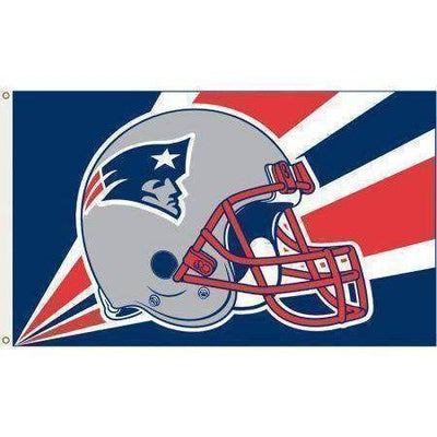 New England Patriots Helmet Flag 3 x 5 ft.