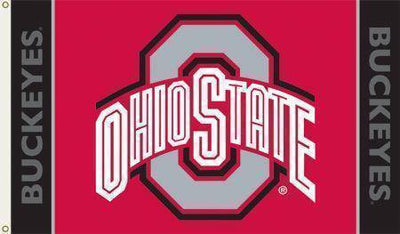 Ohio State University Buckeyes Flag 3 x 5 ft.