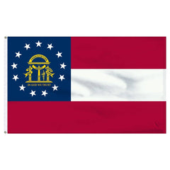 Georgia State Flag Nylon Outdoor Made in USA.