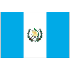 Guatemala Flag with Seal - Outdoor - Made in USA