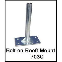 Flag Bolt On Ground Mount for Roof or Dock.