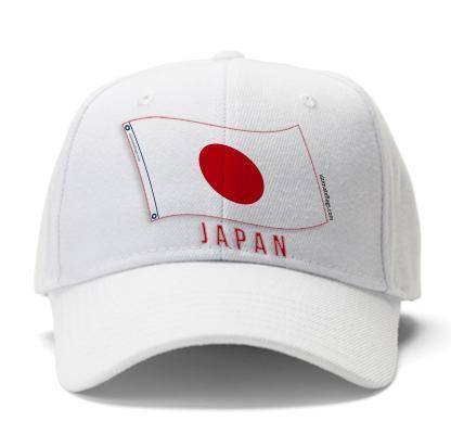 Flag of Japan Caps.