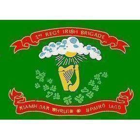 1st Regiment Irish Brigade Flag 3x5 ft. - Cotton.