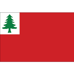 Continental 3 x 5 Nylon Dyed Flag (USA Made).