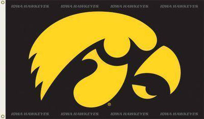 University of Iowa Flag Black and Gold 3 x 5 ft.