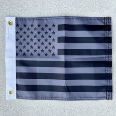 All Black American Flag - Made in USA.