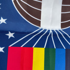 World Peace Rainbow Flag - Made in USA.