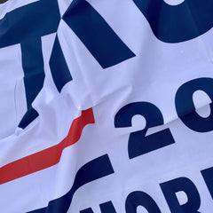 Trump 2020 Flag - No More Bullshit - 3x5 - Screen Printed (Made in USA).