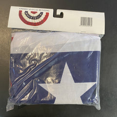 USA Fan Flag 3x6 ft American Flag Bunting.