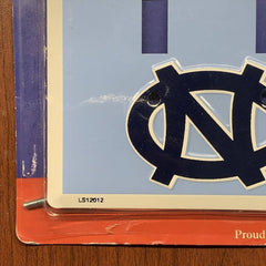North Carolina Tar Heels Light Switch Plate Cover Double.