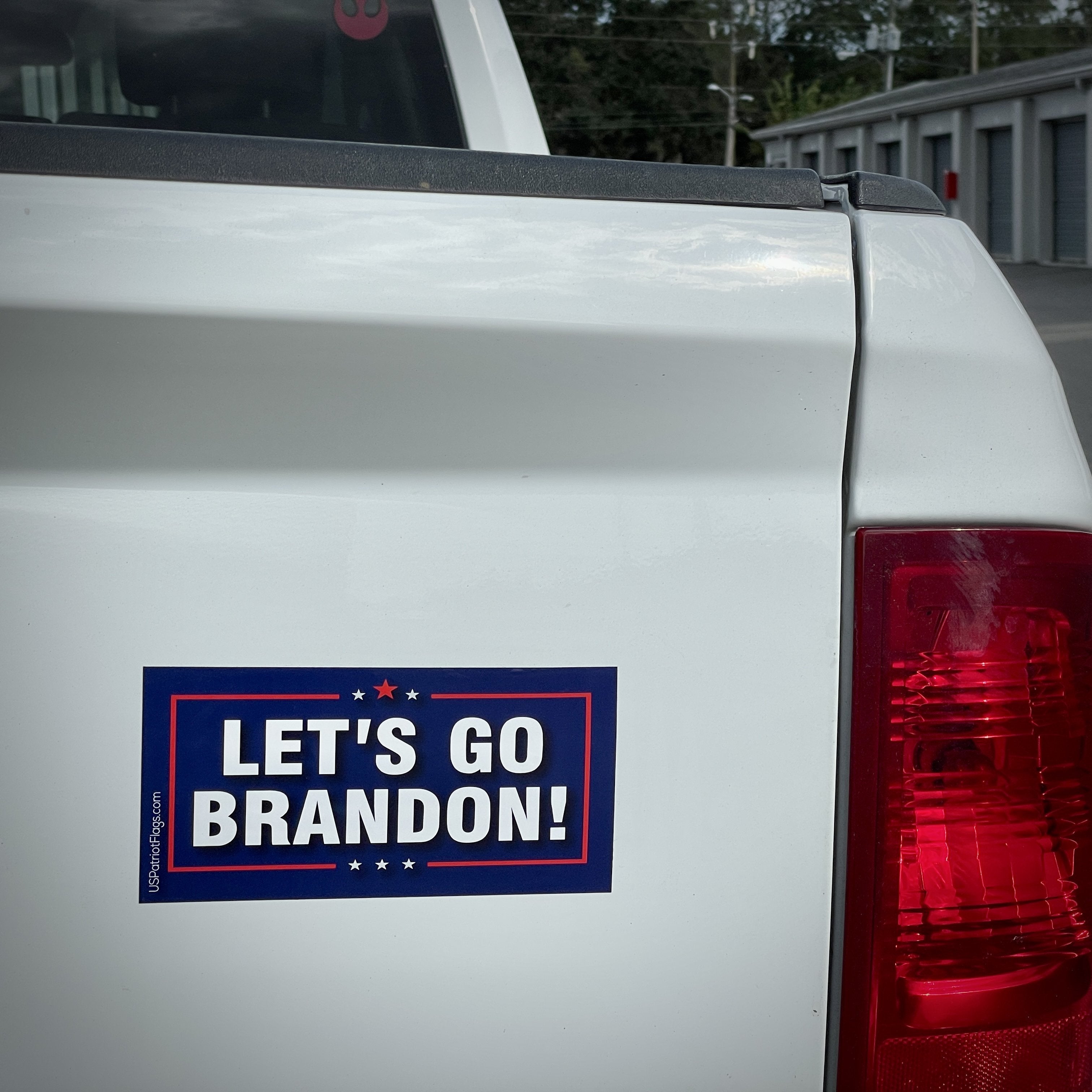 Free Let's Go Brandon Bumper Sticker.
