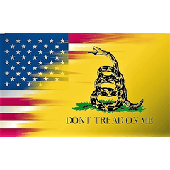 USA American Gadsden Flag - Don't Tread On Me.