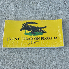 Desantis Dont Tread on Florida Car Bumper Stickers.