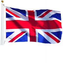 United Kingdom Flag Nylon Printed Made in USA.