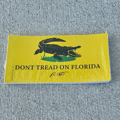 Desantis Dont Tread on Florida Bumper Sticker.