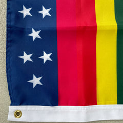 World Peace Rainbow Flag - Made in USA.