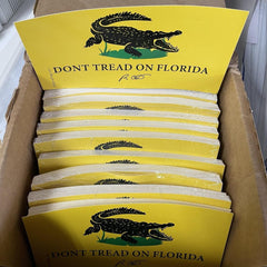 Desantis Dont Tread on Florida Bumper Sticker.