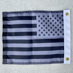 All Black American Flag - Made in USA.