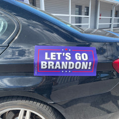 Let's Go Brandon Car Magnet.