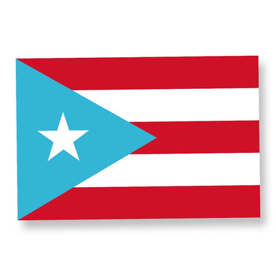 Puerto Rico Flag Historical Light Blue 1895-1952 - Made in USA