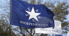 Conrad Texas Independence Flag Made in USA.