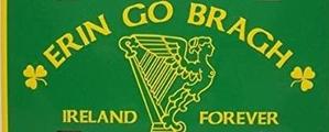 Ireland Forever Erin Go Bragh Flag - Irish Harp 3x5 ft. Economical.