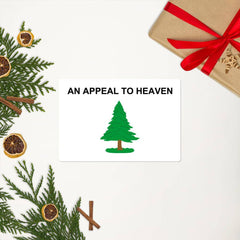 An Appeal to Heaven Bubble-free stickers.