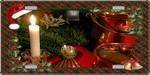 Holiday Setting Full Color License Plate.