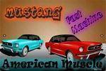 American Muscle - Ford Mustang Parking Sign.