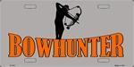 Bow Hunter License Plate.